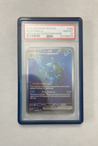 PSA 10 Pokemon English SV 151 Charizard 199, Venusaur 198, And Blastoise 200 w/ - Picture 6 of 7