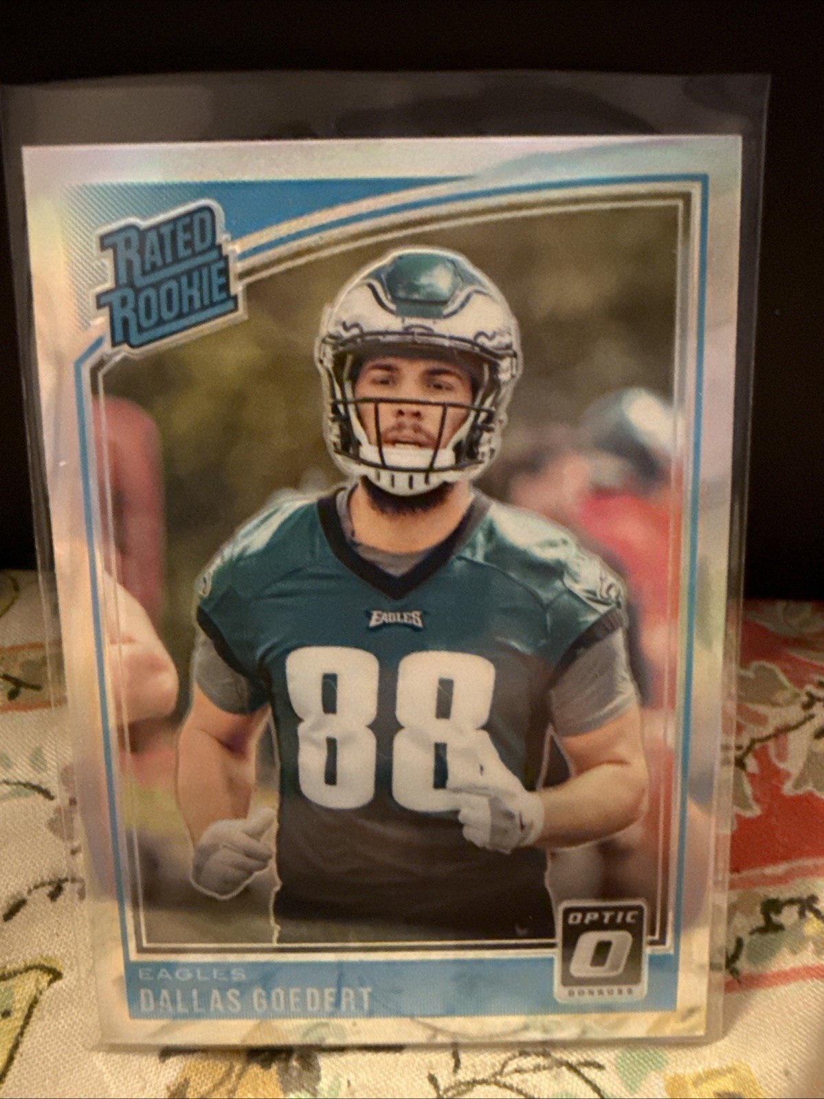 2018 Donruss Optic - Rated Rookie Dallas Goedert #197 (RC)