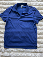 Calvin Klein Blue Golf Polo Shirt Men s Medium