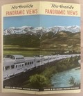 VINTAGE RIO GRANDE RAILROAD PANORAMIC VIEWS BROCHURE & POSTCARD — photo 2