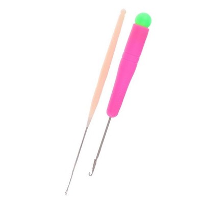 2 X Latch Hook Häkelnadel Für Haare/Micro Braid Dread Lock Maintenance