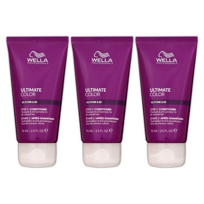 Wella Ultimate Color 3 x 30 ml Conditioner für coloriertes Haar Step 2 Set