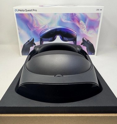 Meta Quest Pro VR Headset 256GB Brand New Open Box with Original Box and Cover