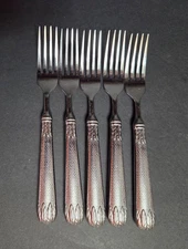 5 RETRONEU LAURAL HONEYCOMB 8 1/4" DINNER FORKS