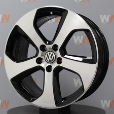 18" Volkswagen VW Golf Mk7 Black wheel REFURBISHED 7.5J ET49 Austin 5G0601025AS