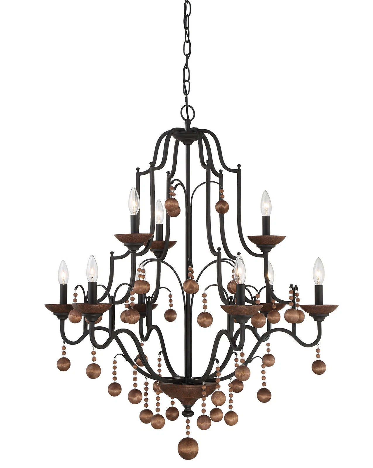 Minka-Lavery Colonial Charm Chandelier - Thumbnail 4
