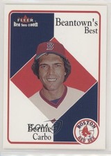 2001 Fleer Red Sox 100th Bernie Carbo #89 0b3