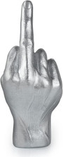 Middle Finger Statue Joke Gifts 7.9 Inch Funny Desk Decor Resin Decoration