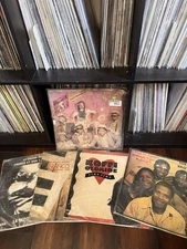 Afro funk and highlife lot, original African pressings.  Lot 8