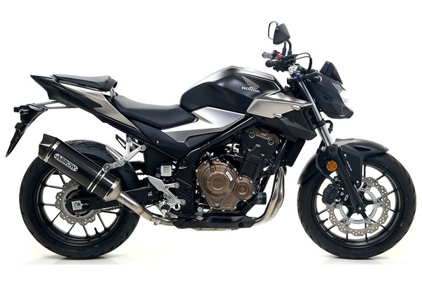 Arrow Auspuff Race Tech FüR Honda CB500F 2019-2020 CBR500R 2019-2020 Aus Carbon-image