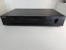 Sony ST-JX311 Quartz Lock 30-Preset FM Stereo/AM-FM Tuner Working - Tested