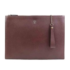 Borsa pochette Gucci originale in pelle bordeaux - h31514a