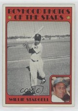 1972 Topps Boyhood Photos of the Stars Willie Stargell #343 HOF 13in