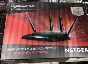 NETGEAR R7800-100NAS Agriculteurs de nuit 2600 Mbps X4S Intelligent WiFi Routeur