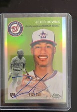 2023 Topps Chrome Platinum Anniversary - Autographs Jeter Downs #CPA-JD...
