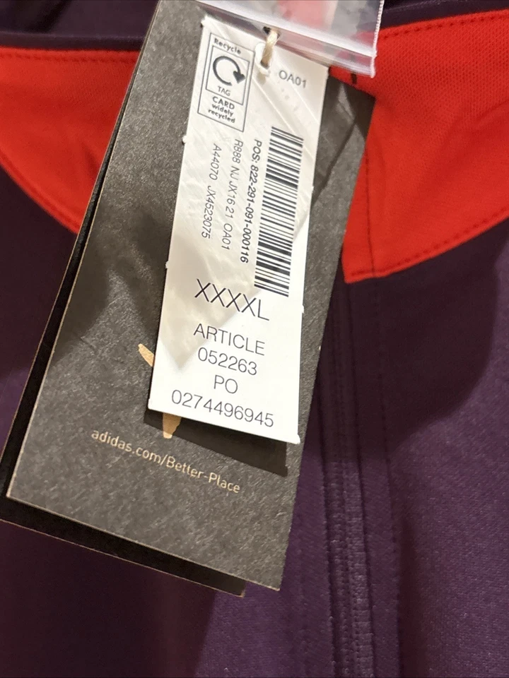 Olympic 2012 London Adidas  Polo Shirt Size XXXL Men’s Short Sleeves Rare New - Image 4 of 4