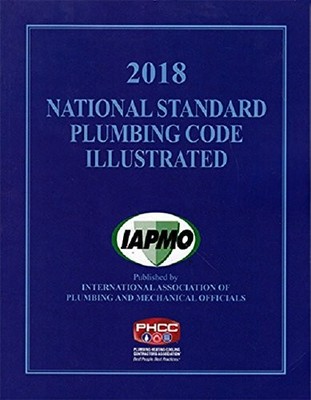2018 NATIONAL STANDARD PLUMBING CODE ILLUSTRATED WITH TABS By The International