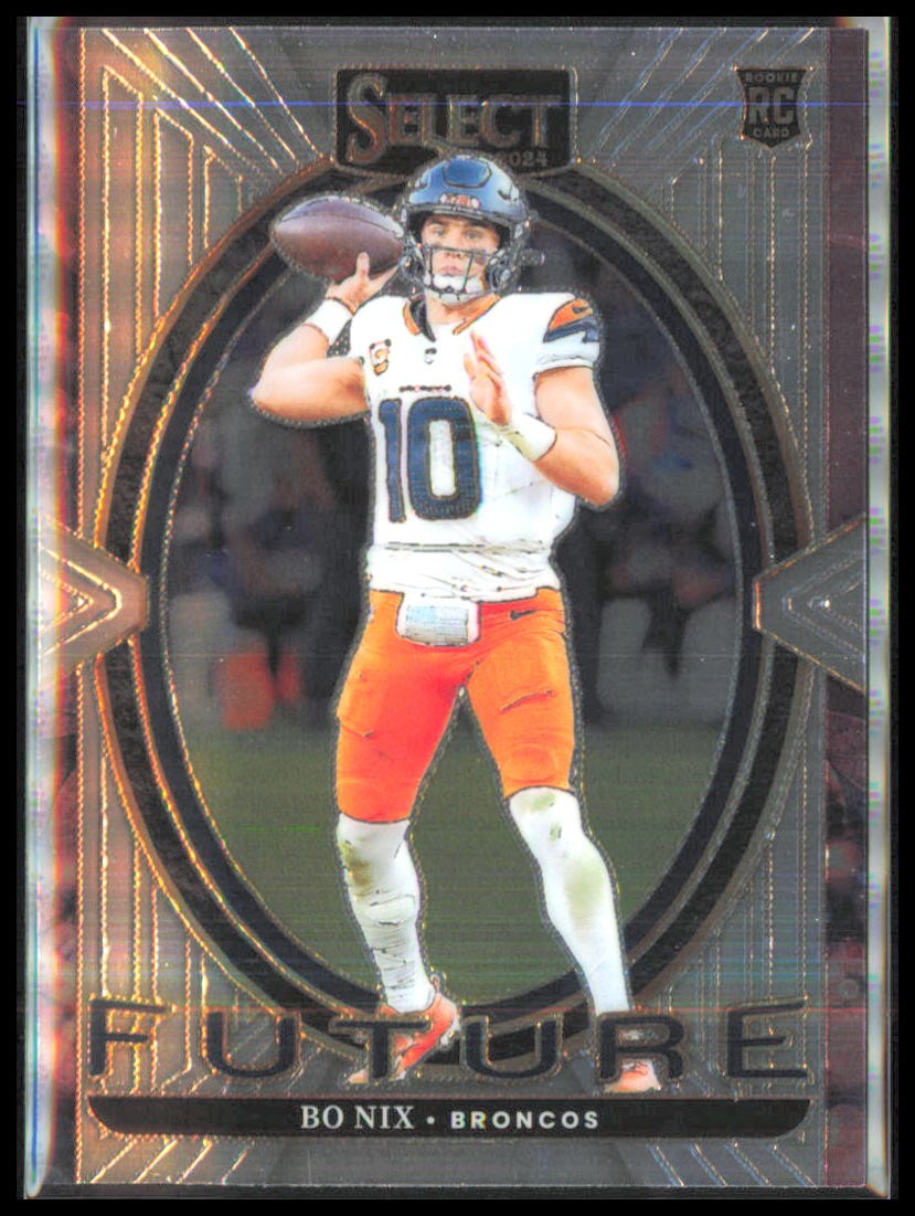 2024 Panini Select #7 Bo Nix Select Future RC