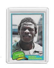 Rickey Henderson Cards, Rookie Card and Autographed Memorabilia Guide 13