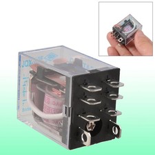 JQX-13F2Z AC 220V Coil 10A 240VAC 28VDC 8 Pin DPDT General Purpose Relay