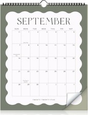 Aesthetic 2025-2026 Wall Calendar - Runs from May 2025 until December 2026 - the