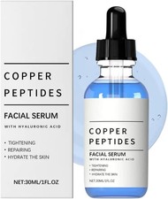 Copper Peptide Serum for Face, Anti-Aging Peptide Serum