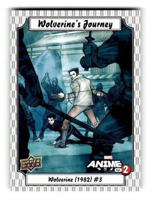 2023 Upper Deck Marvel Anime Vol. 2 Wolverine s Journey #WJ-18 Wolverine