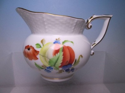 HEREND Fruit Composition Milk Pitcher 642/CFR G92 Hungary