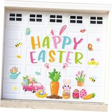 34PCS Easter Magnets Garage Door Decorations - Magnetic Easter-style1