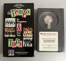 The Temps Betamax Tape Fries Home Video 1989 BETA Aretha Franklin