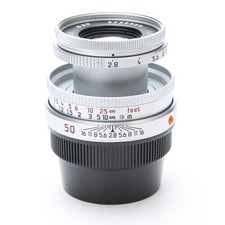 Leica Elmar-M 50mm F/2.8 Silver 11831 Collapsible/0.7m Focus  206