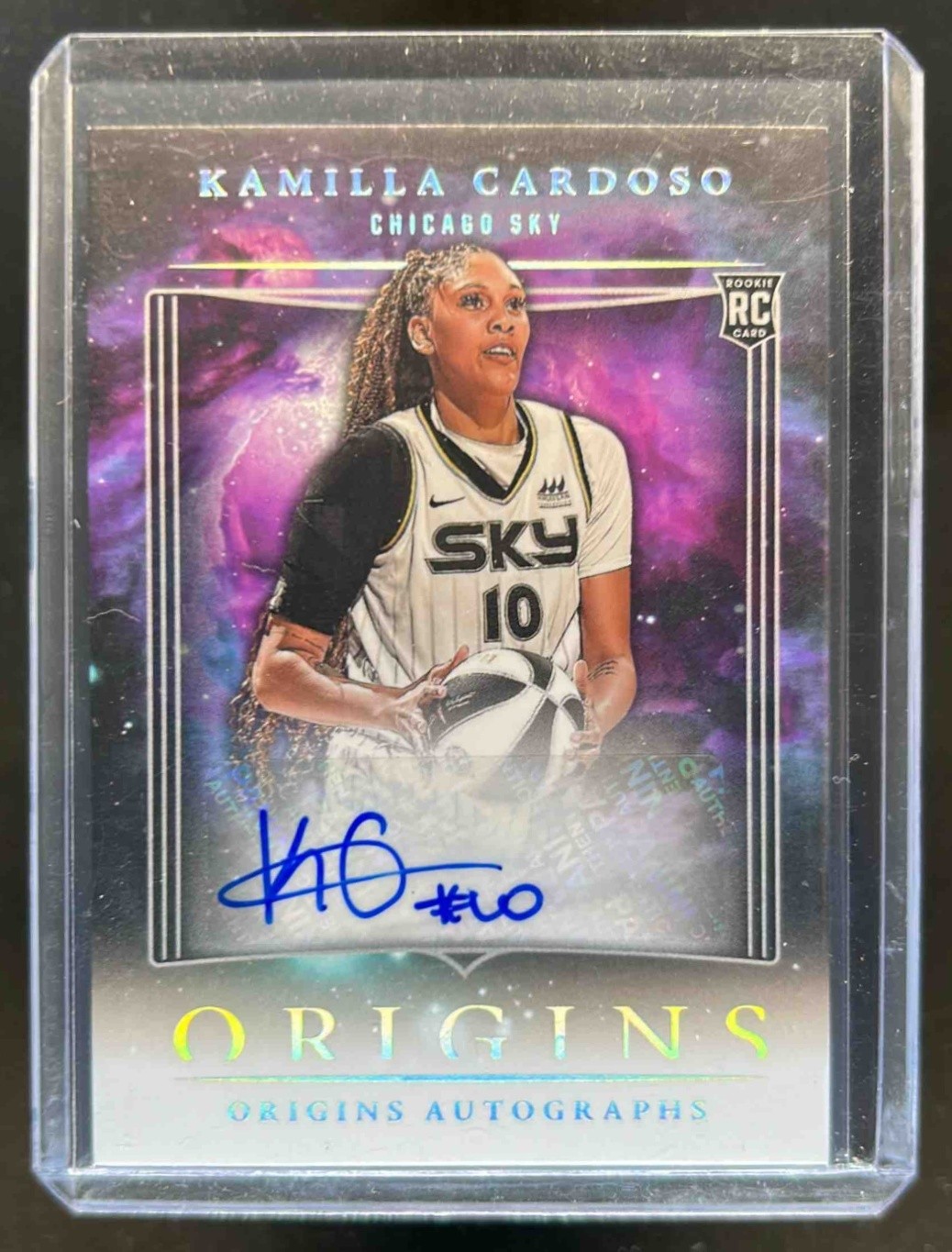 2024 Origins WNBA Kamilla Cardoso Auto RC #OA-KC Sky