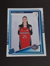SONIA CITRON RC 2025 Panini Donruss WNBA Rated Rookie Card 87 Washington Mystics
