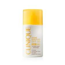 Clinique SPF 50 Fluido Minerale Protezione Solare per Viso 1,0 once/30 ml *NUOVO* 100% Autentico