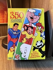 350 Cartoon Classics 4 Disc  DVD (COMPLETE)