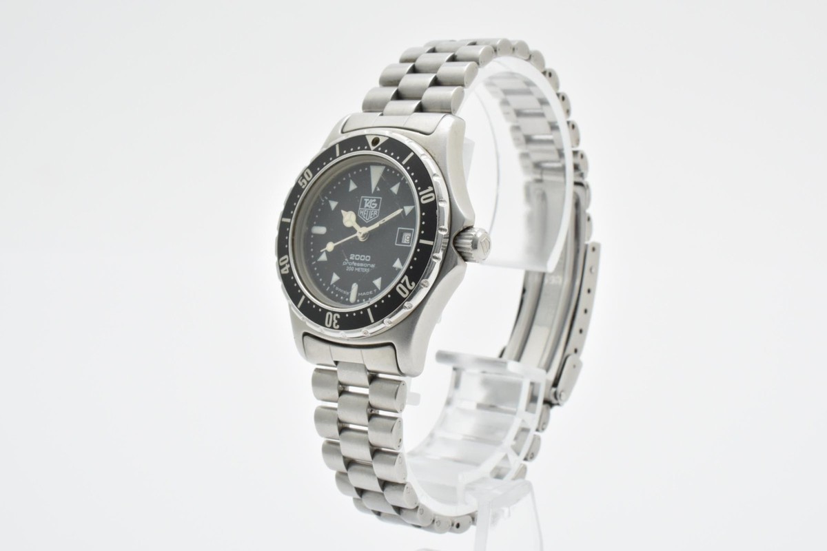 TAG Heuer 2000 Men's Black Watch - 973.015 for sale online | eBay