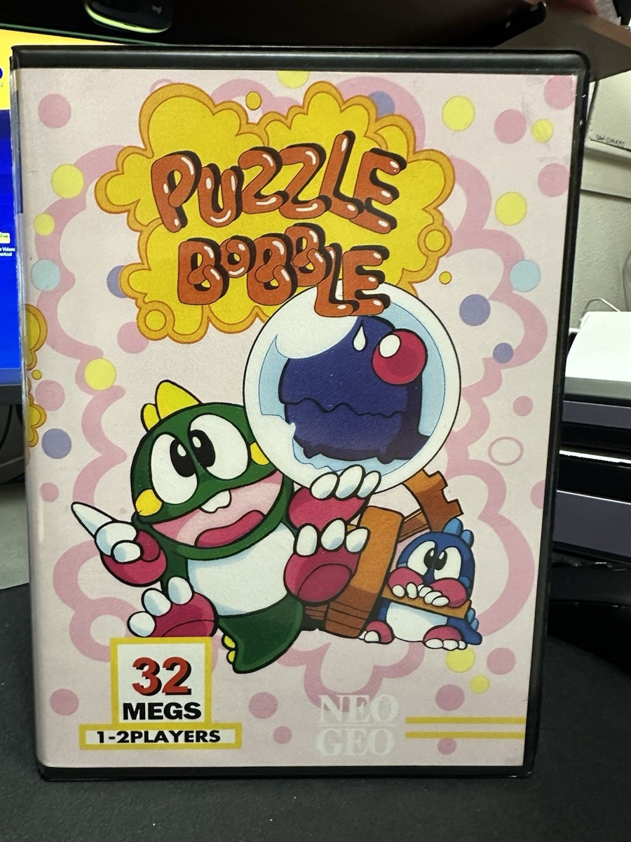 NEO GEO AES ROM Puzzle Bobble MVS Convert Reproduction Art | eBay