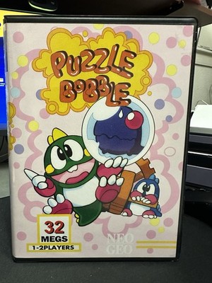 NEO GEO AES ROM Puzzle Bobble MVS Convert Reproduction Art | eBay