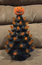 Pumpkin Jack O Lantern LED Tree