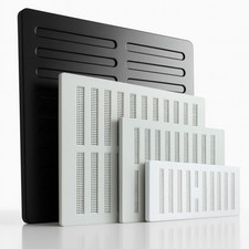 Adjustable Air Vent Cover Flyscreen Hit & Miss Slide Fly Mesh Grille Ventilation