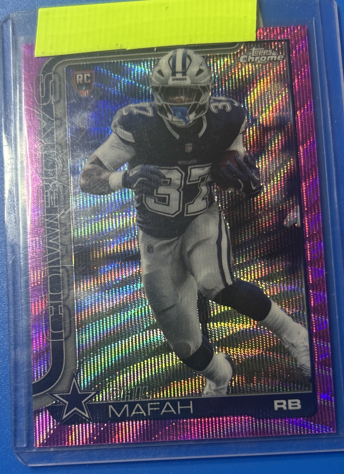 Phil Mafah Topps Chrome #310 Pink Wave