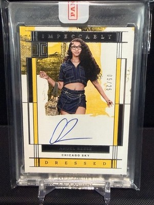 2025 Panini Impeccable WNBA Angel Reese Impeccably Dressed Signatures /25 Auto🔥