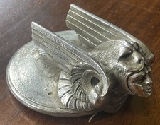 Original 1929-1930 Chevrolet Radiator Winged Viking Hood Ornament