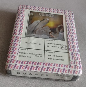 8-Track Tape-QUARTZ-French Electronic Disco-1978-Factory Sealed-VHTF-Kleperderep