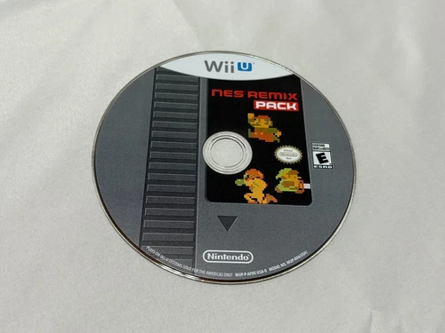 NES Remix Pack - Nintendo Wii U Game Disc Tested Working