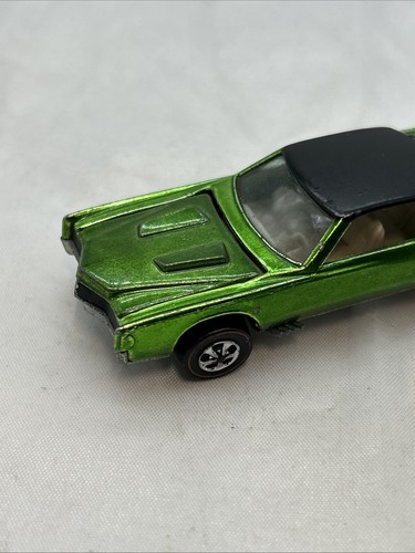 1968 REDLINE HOT WHEELS LIGHT GREEN USA CUSTOM ELDORADO White Int Spectra - Picture 2 of 24
