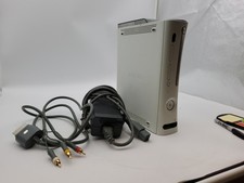 Microsoft Xbox 360 Game Console w 20 GB Hard Drive Power  Aux Cord