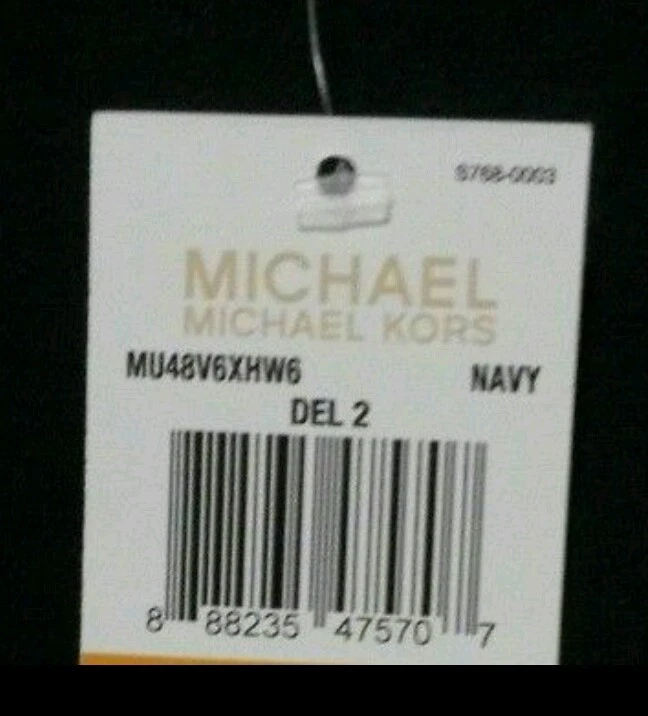 Nuovo! Maxi abito senza maniche schienale aperto Michael Kors piccolo