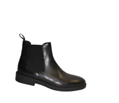 New! To Boot New York Wilford Chelsea Boot Black Size 10 US Leather DD406 Chelsea Boot - Vogel NYC - Bespoke Custom Made Shoes and  main image 3