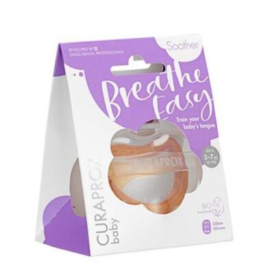 Curaprox baby pacifier Gr0 orange single